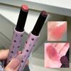 Moisturizing Mirror Water Light Solid Lip Gloss Peach Pink Shimmer Jelly Lipstick The Lips Look Tender and Plump Makeup Cosmetic