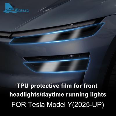 Film de protection de peinture automobile PPF Film pour phares pour Tesla Model Y Juniper 2025-up Film de protection transparent pour montant B Feu arrière