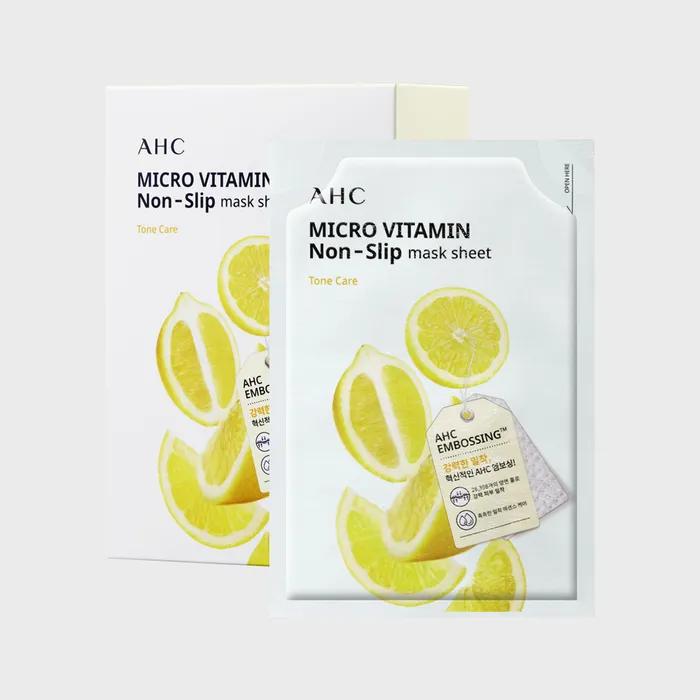 AHC Micro Adhesive Mask x 10 sheets Choose 1 of 4 types (Pure Water, Vitamin, Red Collagen, Rosemary)
