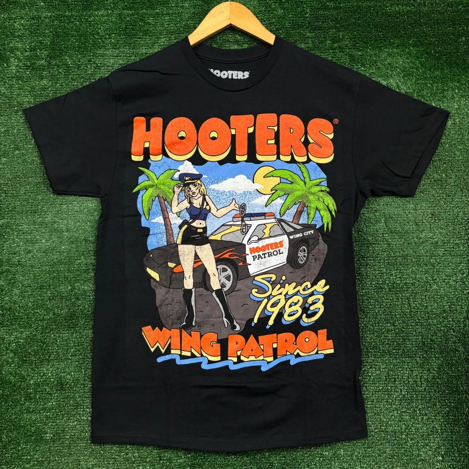 Hooters Wing Patrol Wing City Since 1983 T-shirt Size Medium L