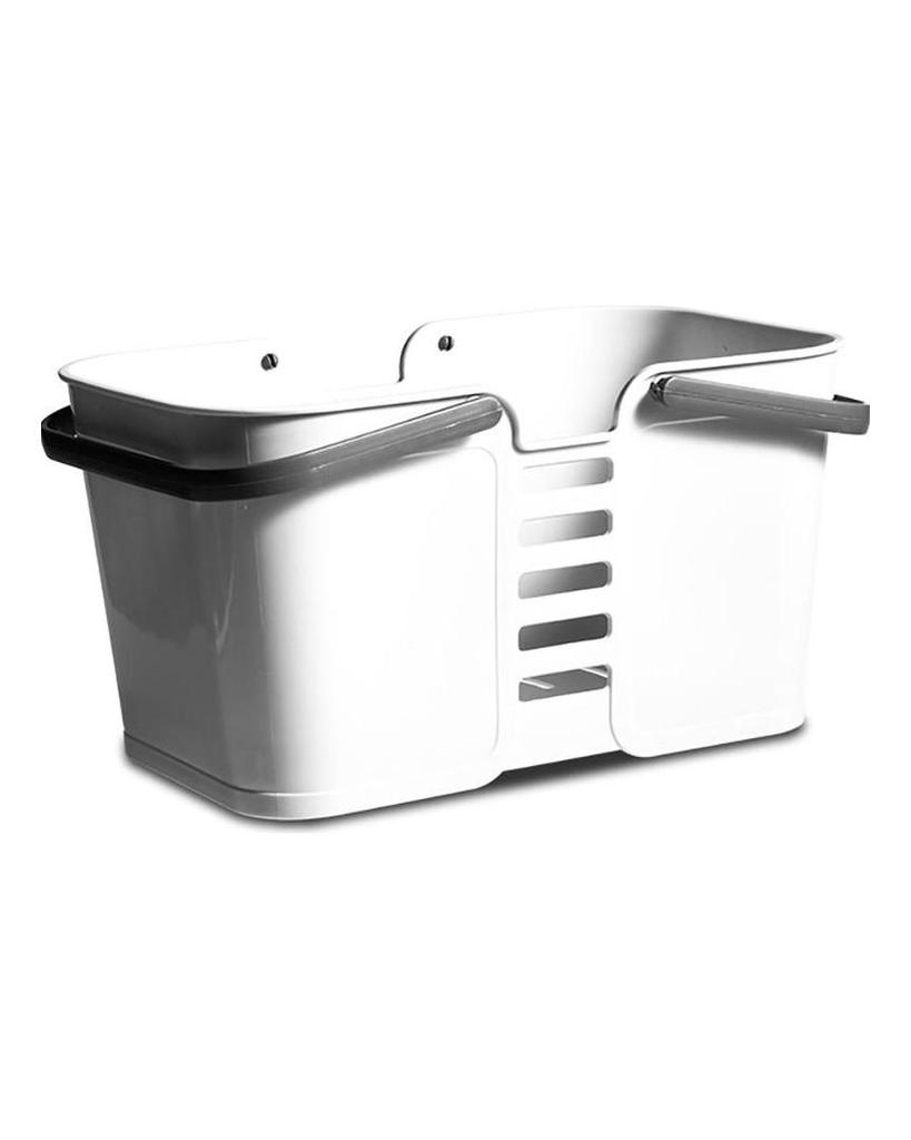 Plastový úložný koš s držadly Sprchový úložný koš s organizérem Caddy