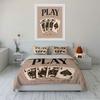 Playing Cards Vintage Design Bedding Duvet Cover Set Duvet Cover Pillowcases  (1*Duvet Cover 2*Pillowcases, without duvet insert)