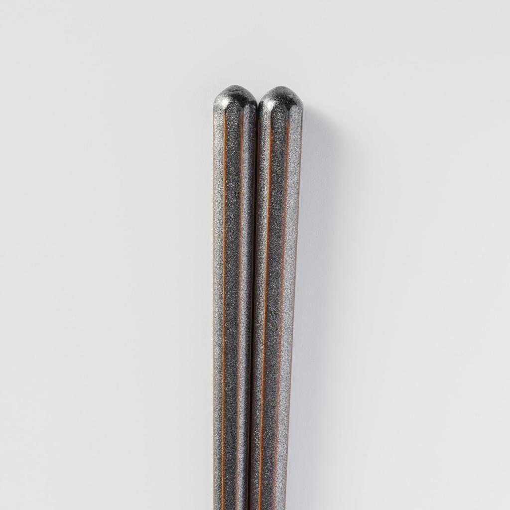 Wakasa Lacquer Natural Dishwasher Made in 264680 Chopsticks, Octagonal, Brown, Wood, Safe, 25cm, Japan,