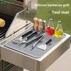 Silicone Dish Drying Mat, 40 X 30cm Dish Drying Mat, Counter Top Mat, Dish Draining Mat, Sink Mat, Large Silicone Trivet