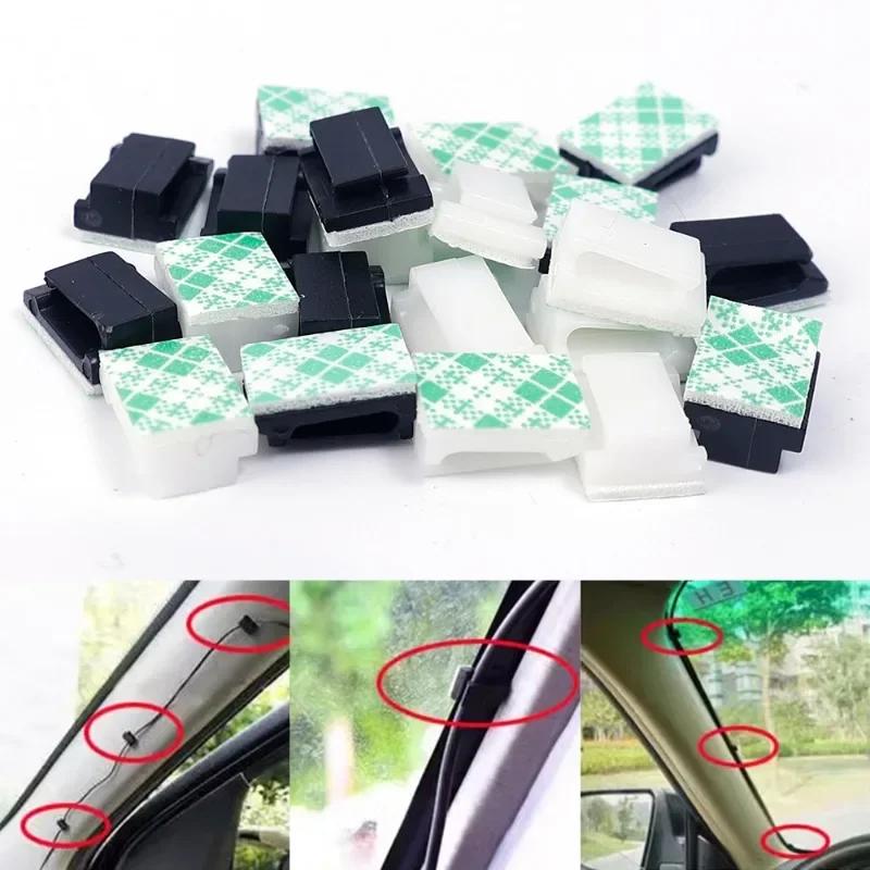 Fivela de fixação de chicote de fios de carro Clipe de fixação de cabo automático Clipe de fixação de tubulação corrugada Clipe de cabo externo interno do carro