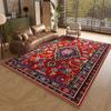 Persian Style Carpets for Living Room Anti-slip Cloakroom Rug American Bedroom Decor Retro Carpet Washable Study Soft Floor Mat