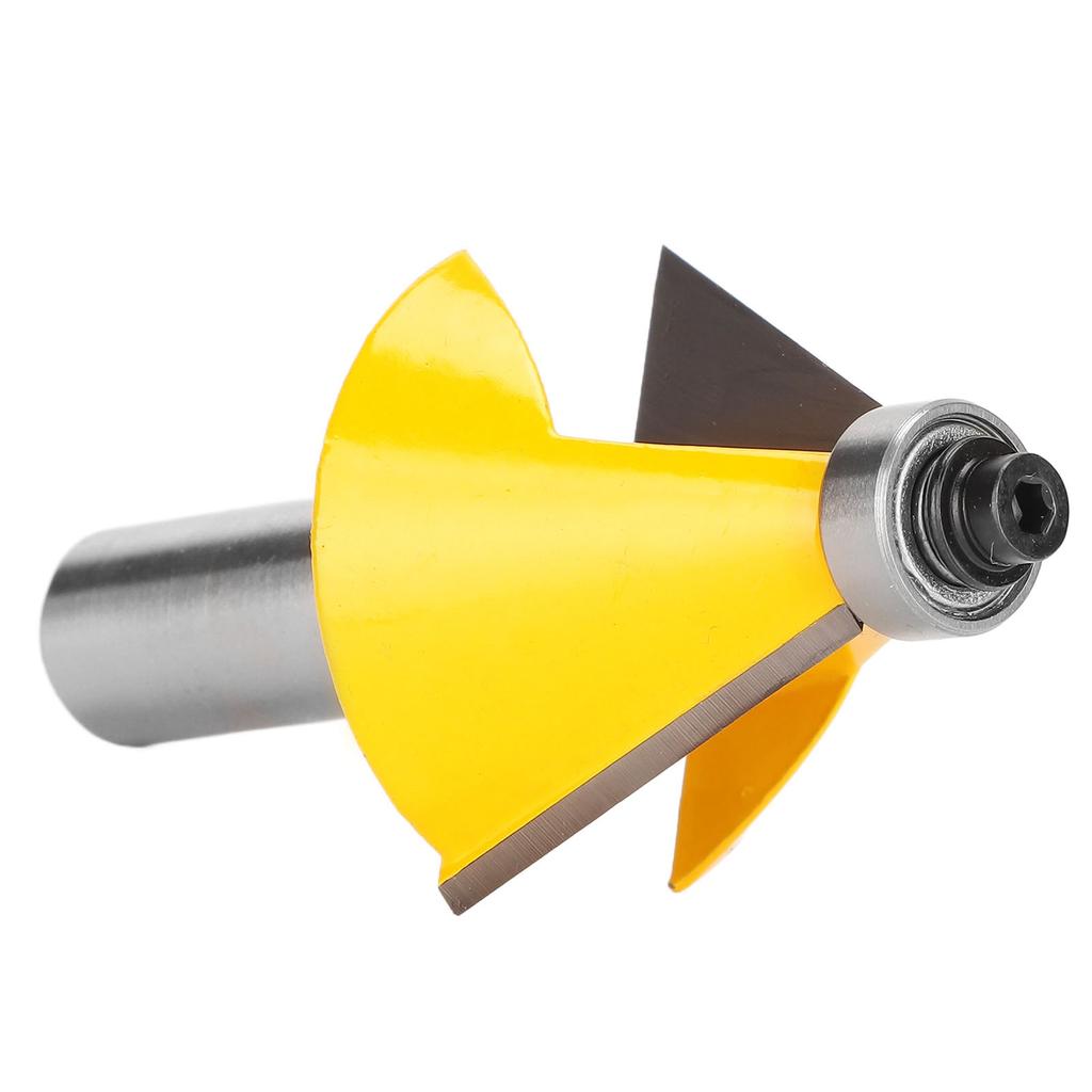 30 Degree Bevel Bit Carbon Steel YG6 Alloy Chamfer Milling Cutter for Plywood 12in