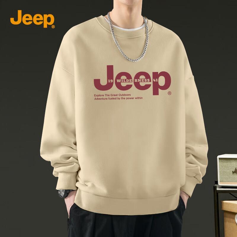 Jeep Men's Heavyweight Crewneck Sweatshirt