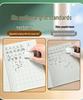 Fengfengli 2025 Pinyin Grid Notebook for Grades 1-2: Thickened Edition for Primary Students