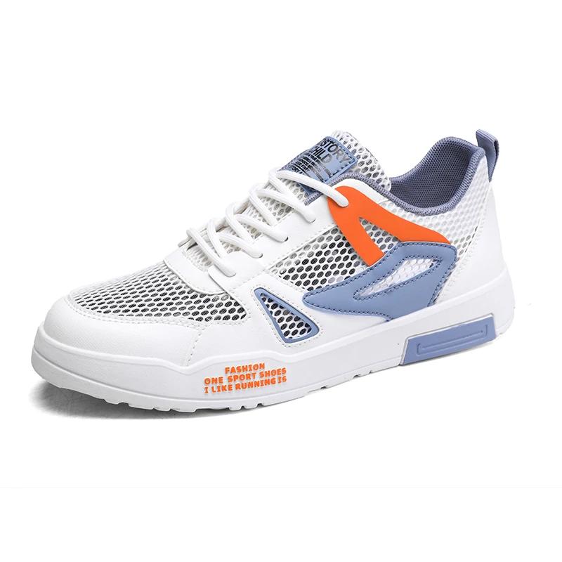 

Мужская повседневная спортивная обувь, дышащая, противоскользящая, на плоской подошве, летняя обувь на толстой подошве, дизайнерские лоферы 46