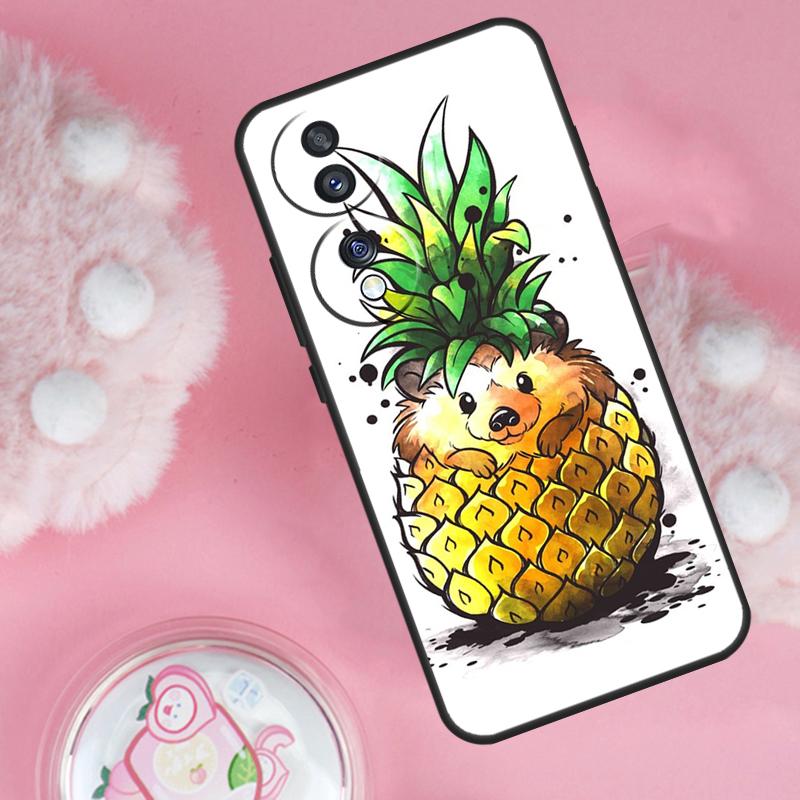 

Animal Hedgehog Case For Honor 200 Pro 50 70 90 Lite X9b X9a X8b X8a X8 X9 X9c Honor Magic 7 6 5 Lite Cover Honor 200 Pro