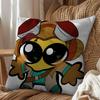Retro Style Game Psychonauts Pillow Case Pillow Case Living Room Sofa Cushion Cover Suitable For Home Bedroom Room Decoration