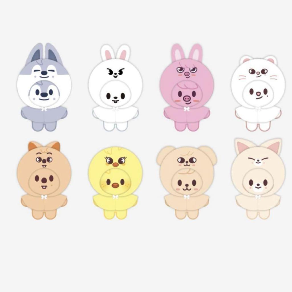 [USED] SKZOO 10cm OUTFIT SKZ 5'CLOCK Wolfchan