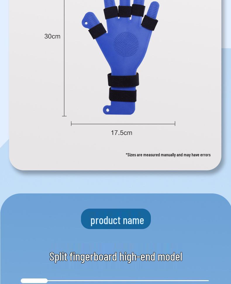 Five-Finger Hand Rehabilitation Trainer for Stroke Patients with Finger Separator and Fixation