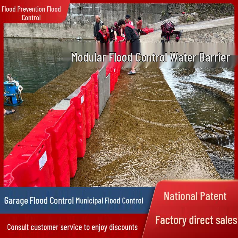 ABS L-Shaped Floodgate: Waterproof Barrier for Shop Entrances and Underground Garage Access