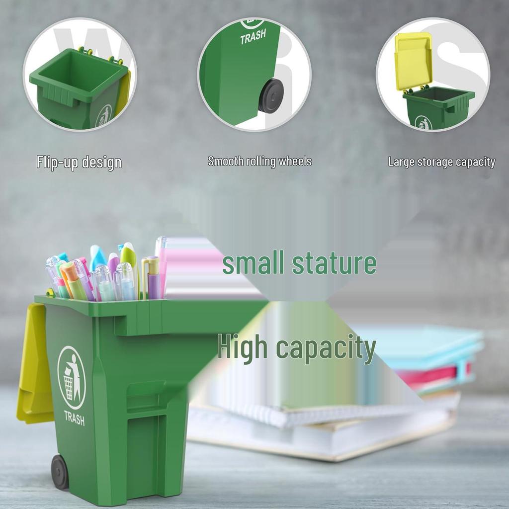 Anpassbarer Mülleimer zur Mülltrennung & Stiftehalter