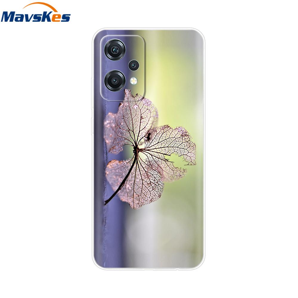 For OnePlus Nord CE 2 Lite 5G Case Cover for OnePlus Nord 2T Marble Transparent Soft Clear Silicone Phone Cases Funda Bumper