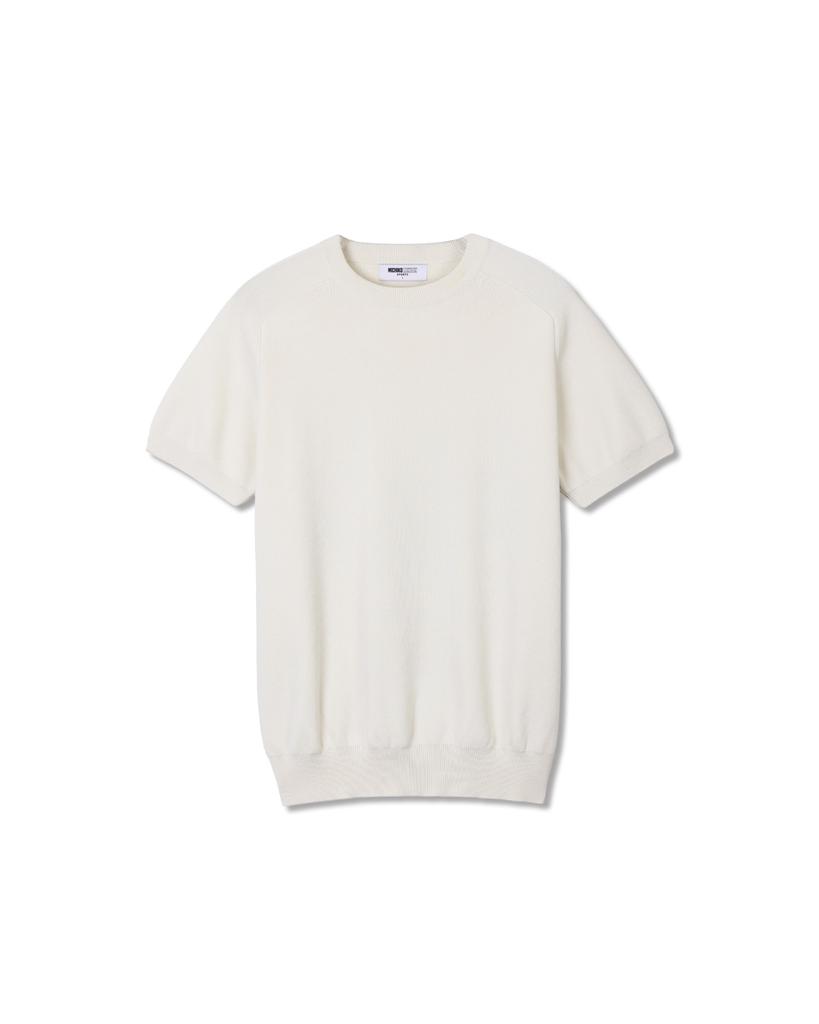 Michikoleondeonseupocheu Saddle Round Muscle Fit Knit Ivory