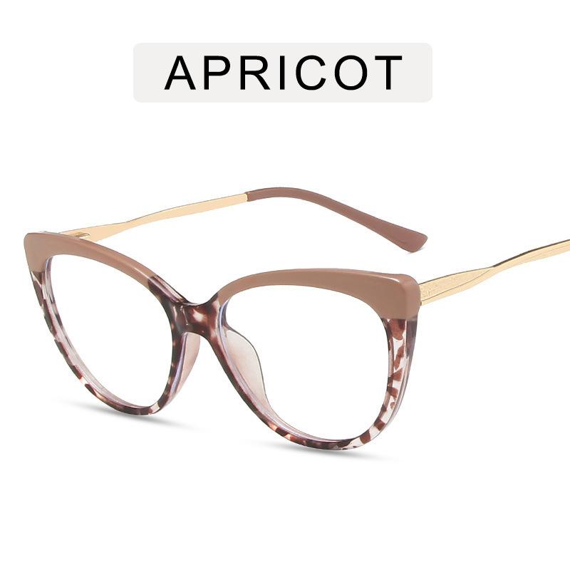 

Blue Light Glasses Women Fashion Cat Eye Glasses Transparent Female Vintage Anti Fatigue Computer Eyeglasses Men Plain Glasses
