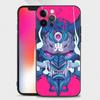 Japan Samurai Oni Mask Case For Apple iPhone 14 13 12 11 Pro Max Mini XS Max XR X 7 8 6 6S Plus Phone Shell Capa
