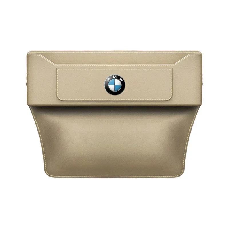 Car Seat Gap Multifunction Leather Organizer Storage For BMW X1 X3 X5 X6 X7 1 3 5 6 7 Series G20 G30 G11 F15 F16 G01 G02 F48