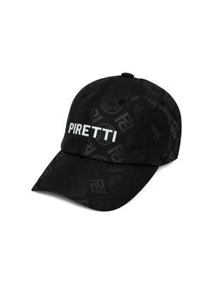 PIRETTI Graphic Print All-Over Cap_Black