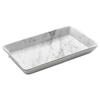 Rubonarie Ceramic Accessory Tray, Rectangular (Marble-Eye, Large)