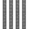VEVOR E Track Tie-Down Rail Kit, 18PCS 5' E-Tracks Set Includes 4 Steel Rails & 8 O-Ring Anchors & 4 Tie-Offs with D-Ring & 2