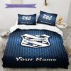 Name Custom Heerenveen Pattern Bedding Set Quilt Cover Pillowcase Home Decor Gift (1 * Duvet Cover + 2 * Pillowcase, Without Core)