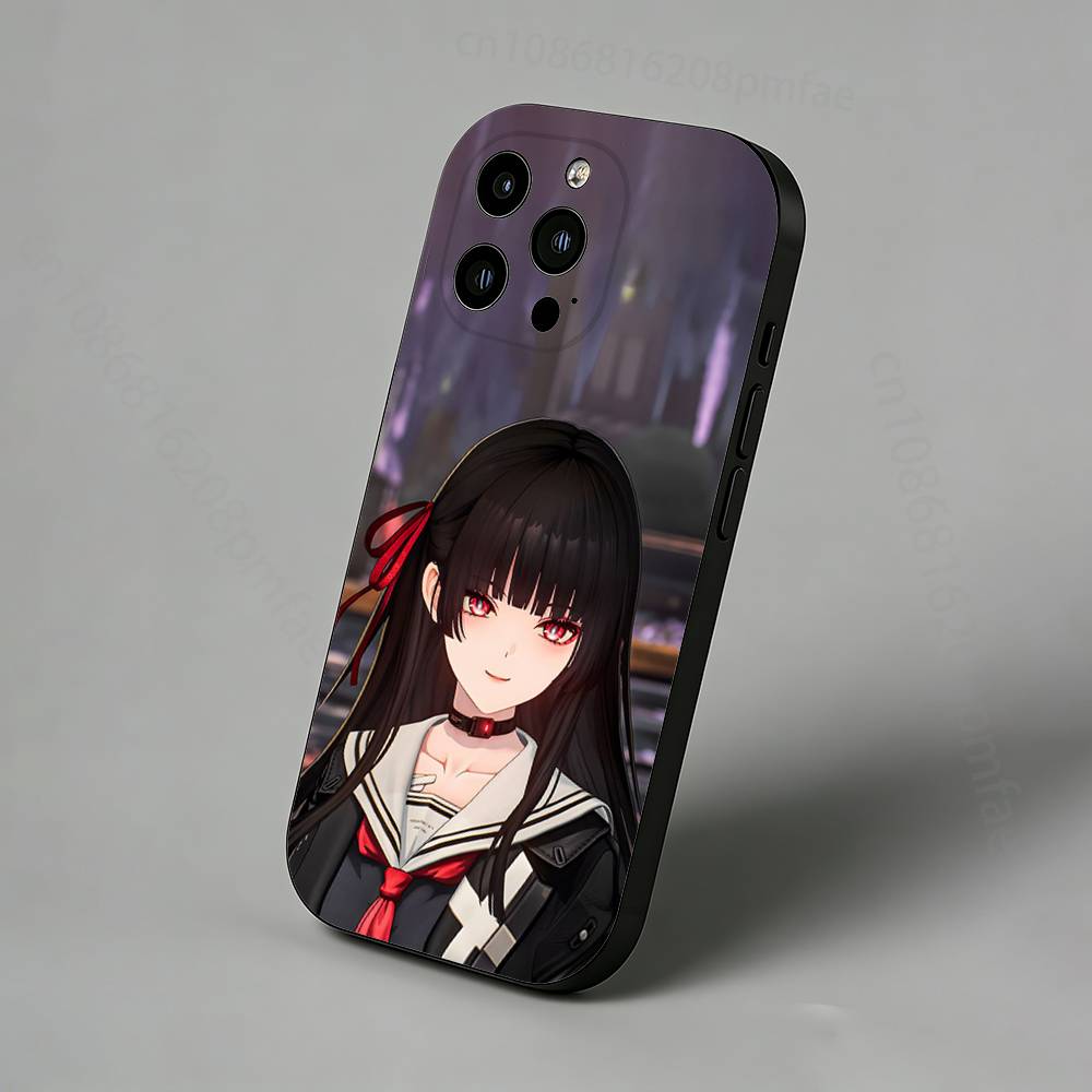Game K-Kuchiba C-Chisa iPhone Case For 17,16,15,14,13,12,11 Pro,Max,Plus,X,XS,XR,SE,Mini Back Protector Cover