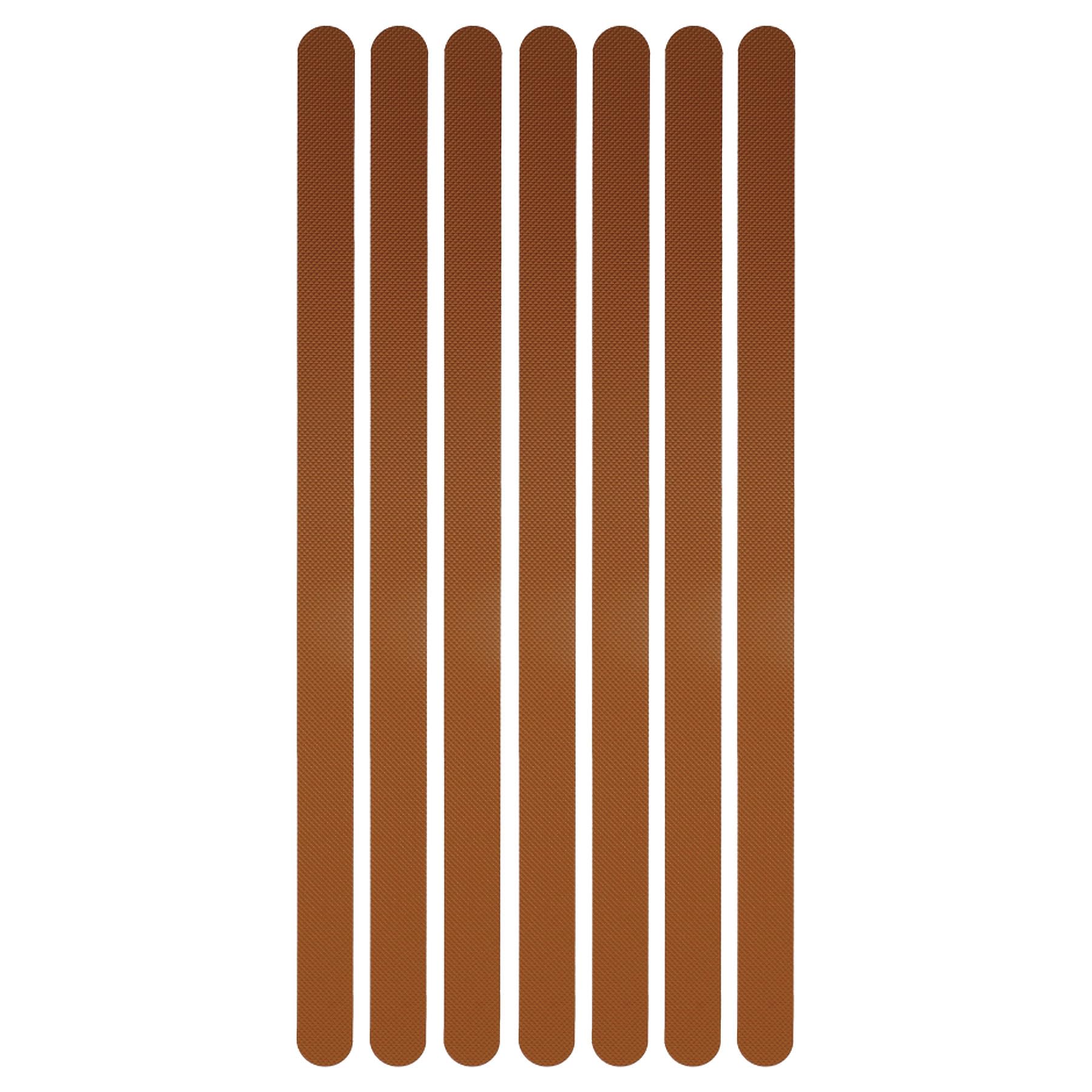 

Лента MYST для помещений, ширина 30 мм x 550 мм, упаковка из 7 штук, коричневая, легко наносится, противоскользящая, для лестниц, длинная, 7, (5168),