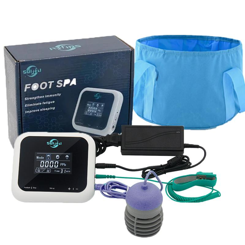 Ionic Foot Bath Detox Machine  Foot Spa Bath with Touch Display Strengthen Immunity Eliminate Fatigue Array AquaCell Ion Cleanse