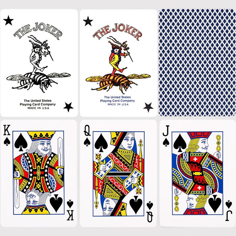 Bee U.S. Imported Wide Poker Playing Cards