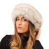 Fashion Fluffy Winter Warm Cap Wide Headband Elastic Outdoor Ski Hats Furry Ear Warmer Soft Warm Earmuff for Women