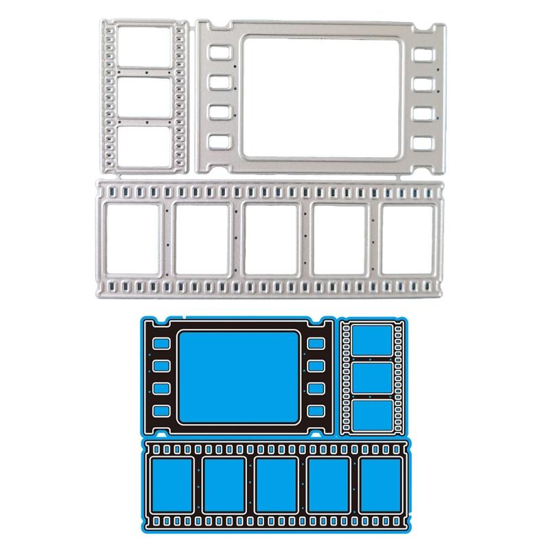 Film Foto Metall Stanzformen Schablone Scrapbooking DIY Album Stempel Papier Karte