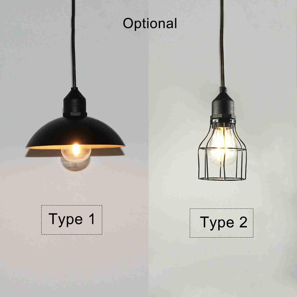 Solar Powered Energy Pendant Light E27 Outdoor Lamp Sensitive Light IP65 Water Resistance for Garden Yard Patio Balcony