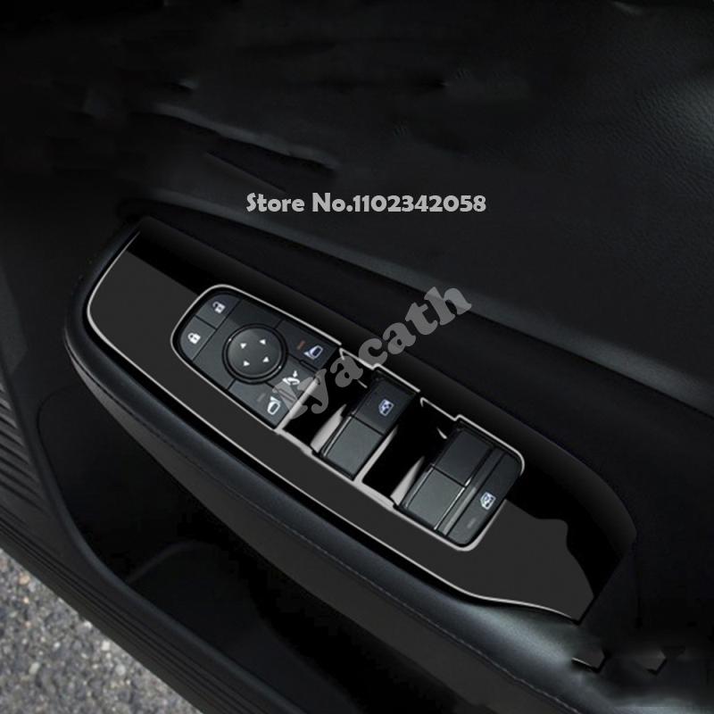 RHD For Nissan Note E13    ABS  door armrest window lift button switch cover glass control panle trim accessoires