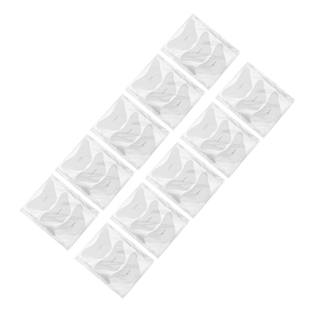 100 Sheet Micropore Mouth Tape Adhesive PE Micropore Mouth Sticker for Children Adults Transparent White