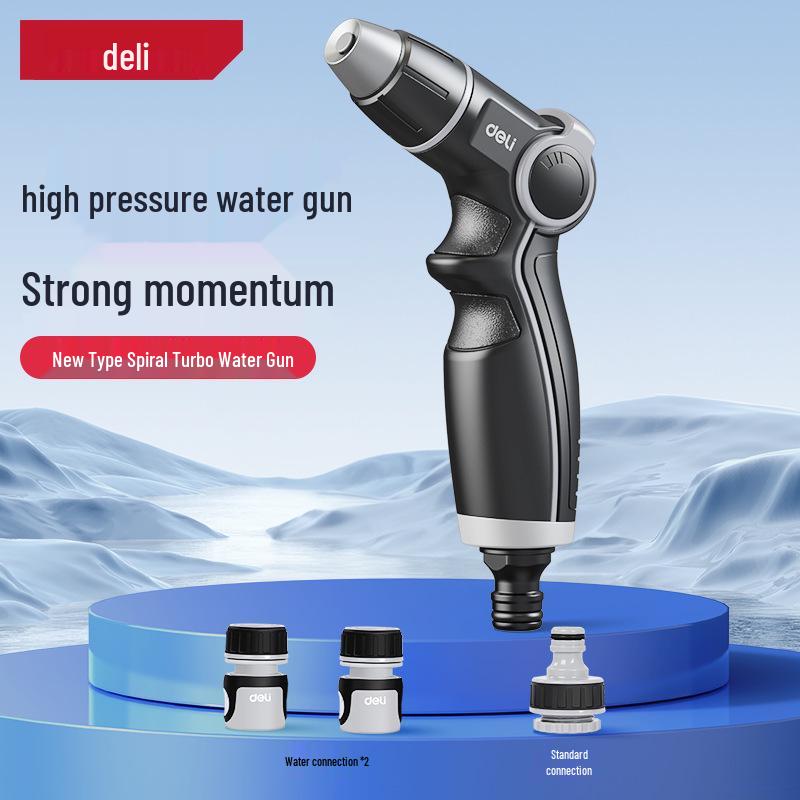 Telescopic High-Pressure Window Washing Hose with Soft Spray Nozzle