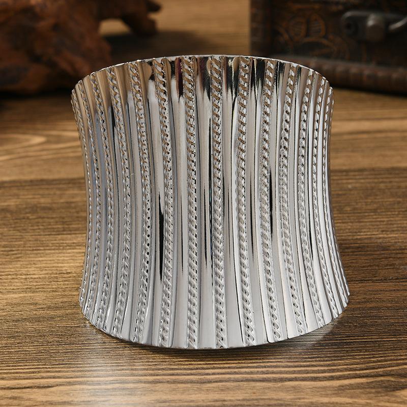 Wide version bracelet retro bohemian exotic pattern bracelet niche personality bracelet accessories women