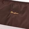 Francfranc Modern Palette Travel Bag, Brown and Pink, Carry-on Tote Bag, 3-Way Shoulder Bag with Drink Holder