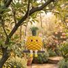 Lachender Ananas-Blumentopf, Niedlicher Ananas-Schaukel-Blumentopf, Hängender Pflanztopf für Sukkulenten Kleine Zimmerpflanzen Balkongarten