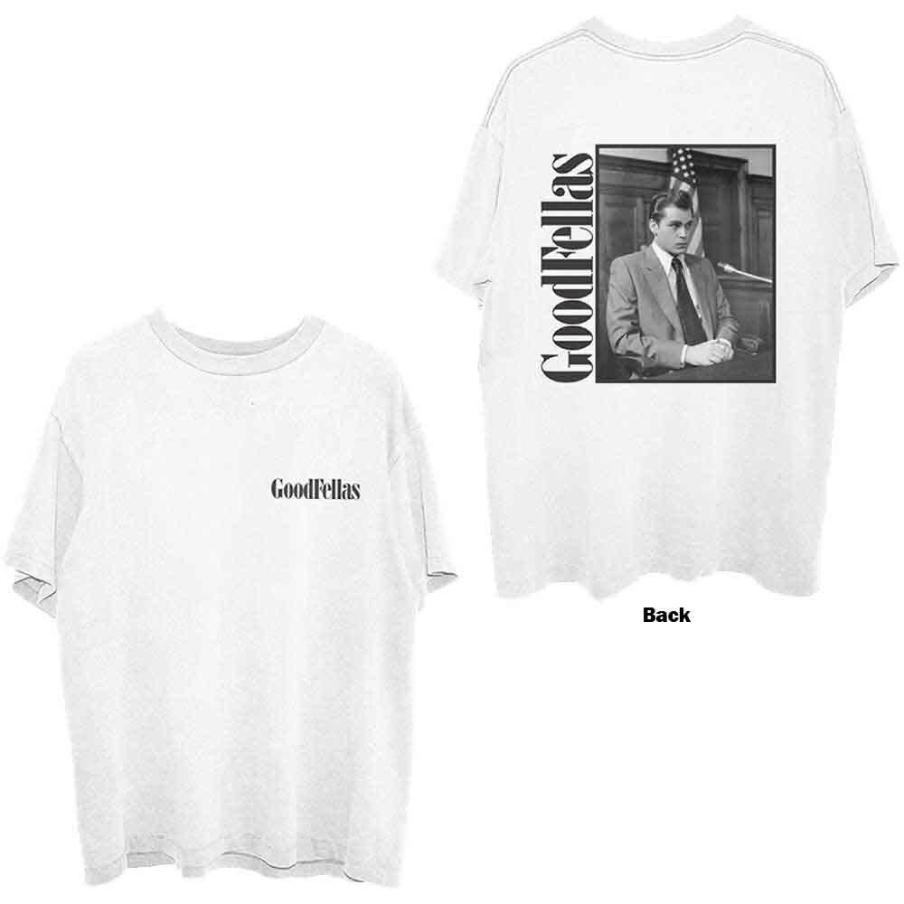 GoodFellas Henry Court T-Shirt White New Unisex T-Shirt XXXXL