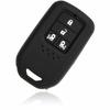 MALAKO Smart Key Silicone Cover for Honda Cars, For Both Sides Slide Buttons, 4