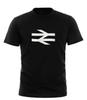 T-SHIRT LOGO BRITISH RAIL football décontracté train spotting culture train britannique T-Shirt Unisexe