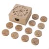 Mystical Wooden Set for Spiritual Guidance And Reflection