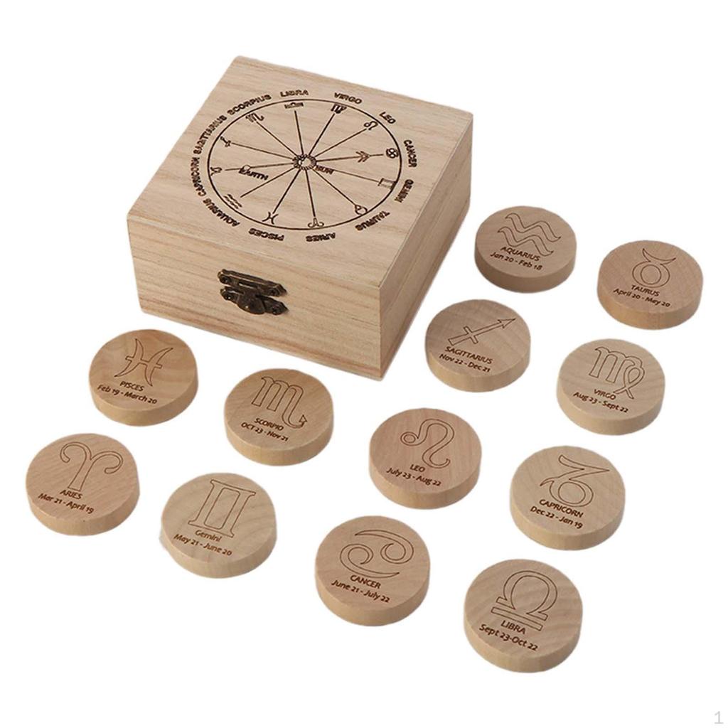 Mystical Wooden Set for Spiritual Guidance And Reflection