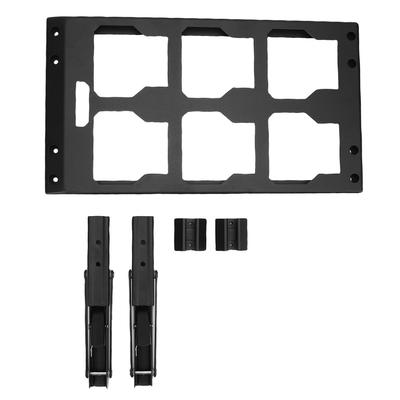 Soporte Plegable de Repuesto Para Almacenamiento Lateral de Caja de Herramientas Milwaukee, Compatible con Rieles, No Requiere Perforación, Ahorro de Espacio,