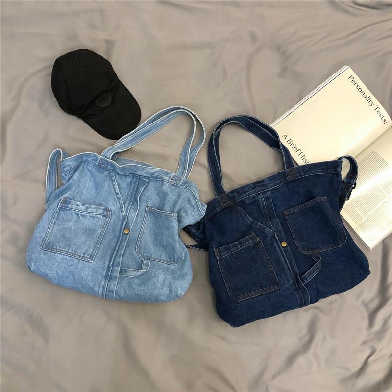 Denim Bag Women's Crossbody Bag Large Capacity Shoulder Bag