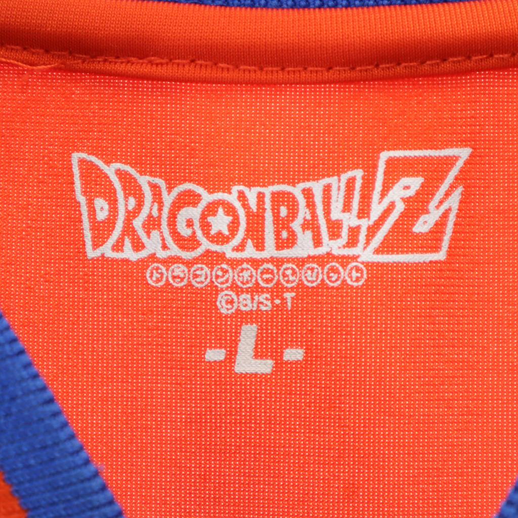 DRAGON BALLZ Back Print Jersey Jacket L Blue X Orange Turtle Hermit Men's Used